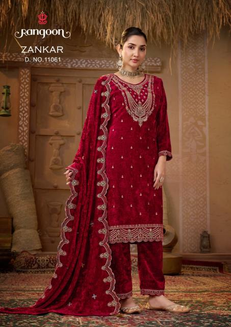 Rangoon zankar mumbai salwar kameez wholesalers